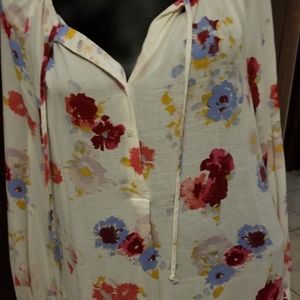 Lucky Brand Floral blouse